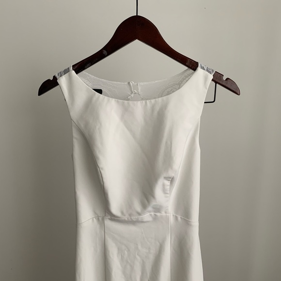 Cecelia Fishtail Maxi Dress with Lace Button Back - Picture 2 of 12